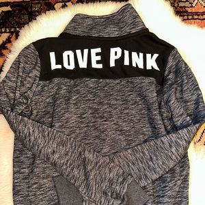 PINK VS Quarter ZipUp